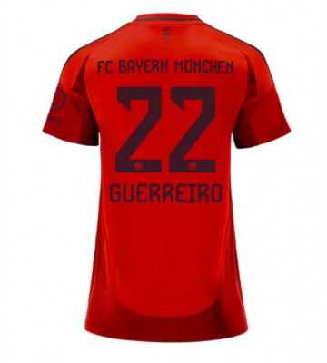 Bayern Munich Raphael Guerreiro #22 Primera Equipación Mujer 2024-25 Manga Corta